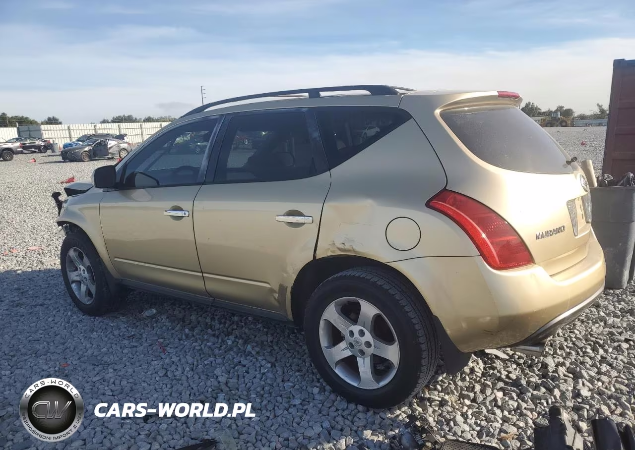 2004 Nissan Murano VIN:JN8AZ08T74W228481 - 2
