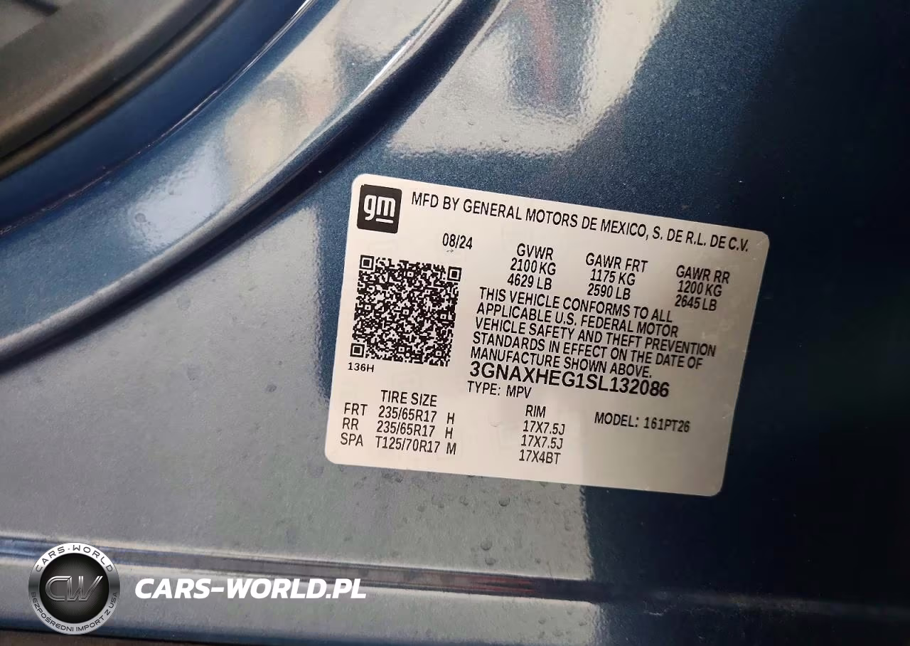 2025 Chevrolet Equinox Lt VIN:3GNAXHEG1SL132086 - 14