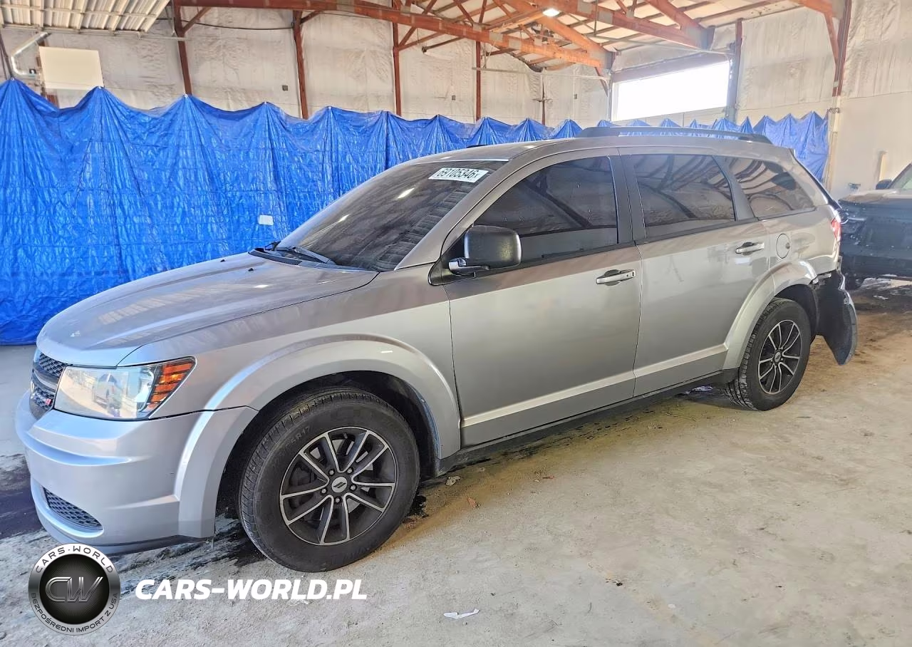 2018 Dodge Journey Se VIN:3C4PDCAB3JT443946 - 1