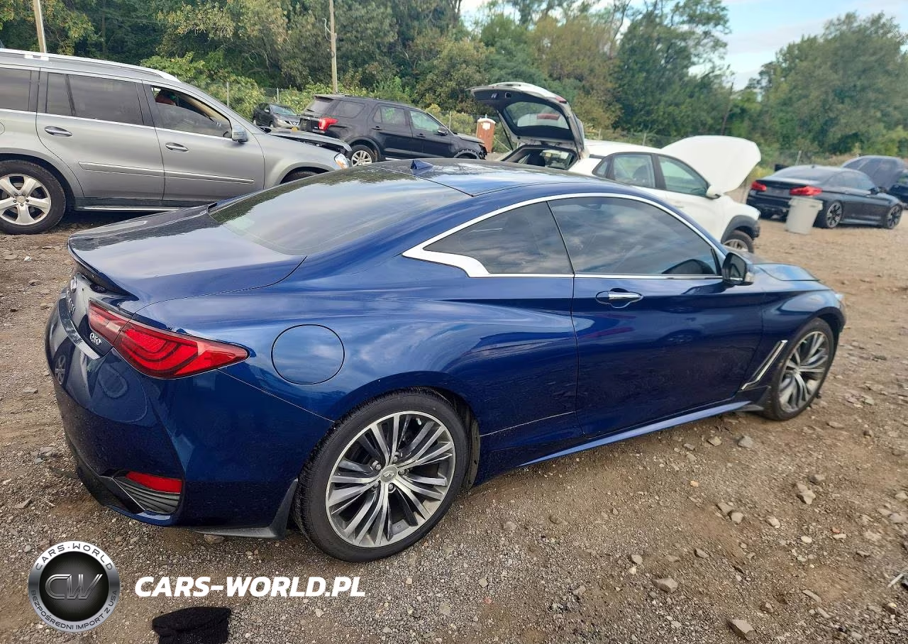2019 Infiniti Q60 3.0T Luxe VIN:JN1EV7EL1KM290802 - 3