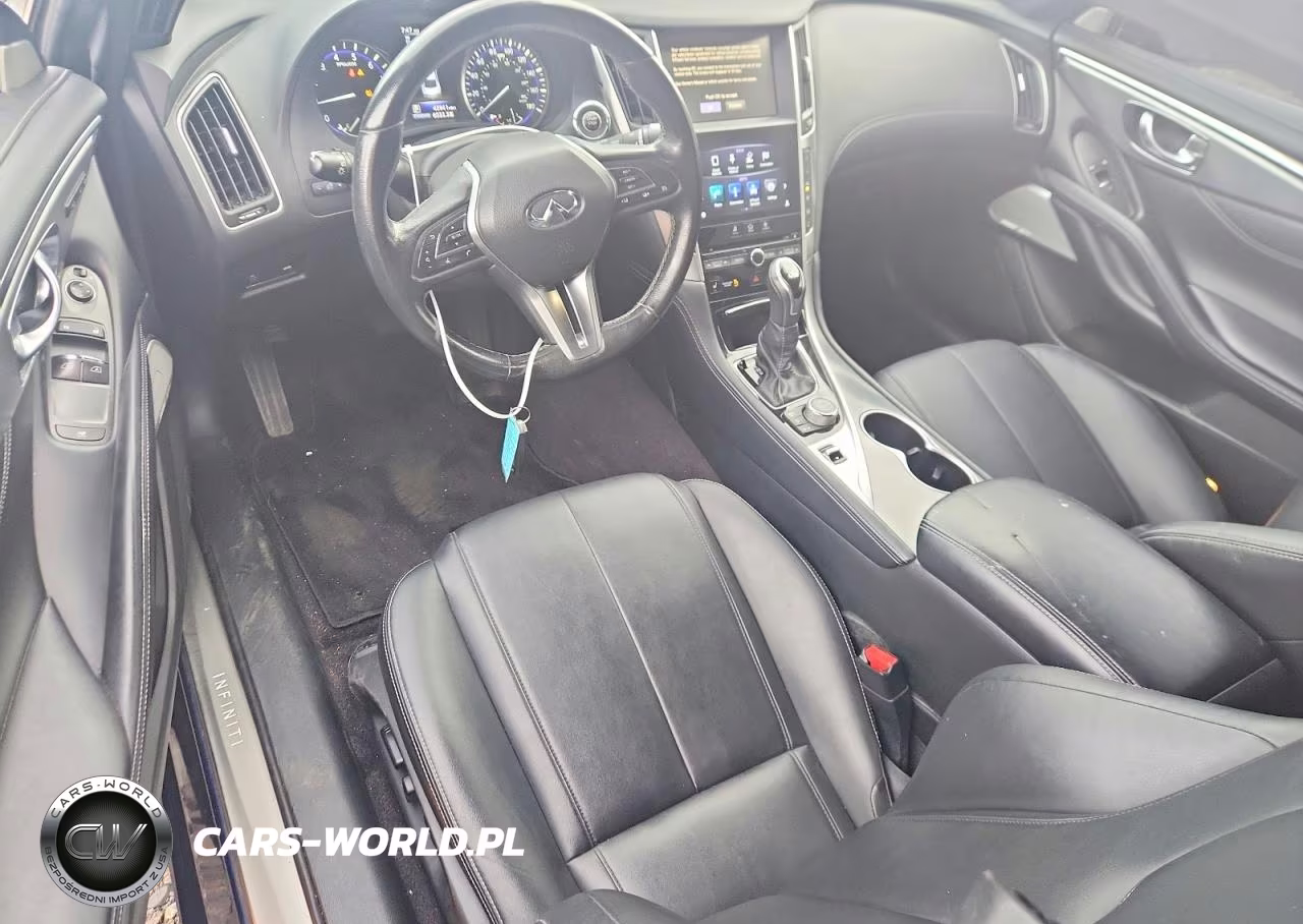 2019 Infiniti Q60 3.0T Luxe VIN:JN1EV7EL1KM290802 - 8