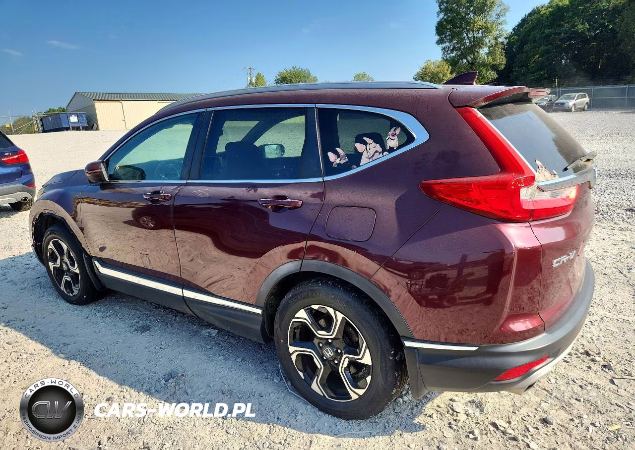 2017 Honda Cr-V Touring VIN:5J6RW2H99HL007232 - 2