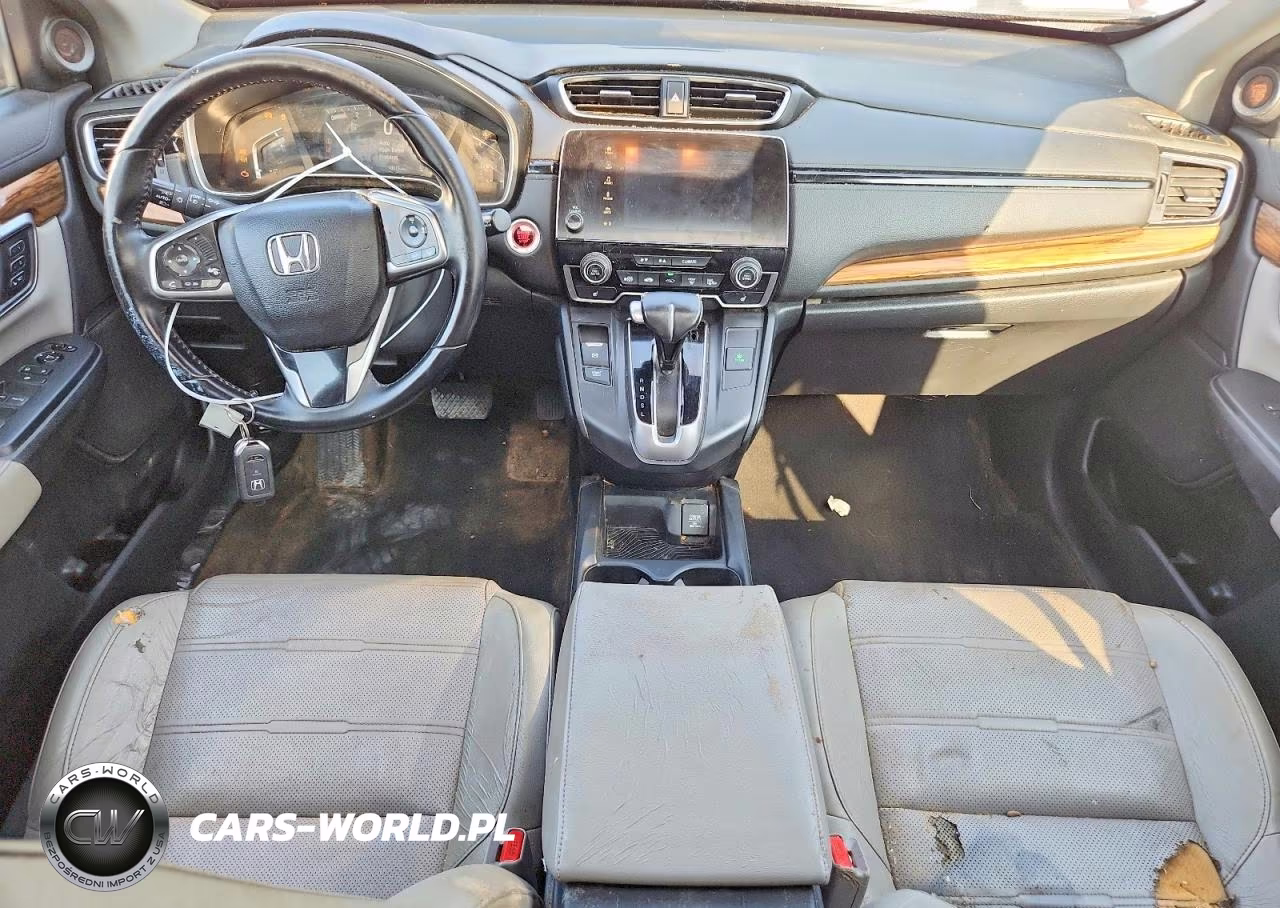 2017 Honda Cr-V Touring VIN:5J6RW2H99HL007232 - 8