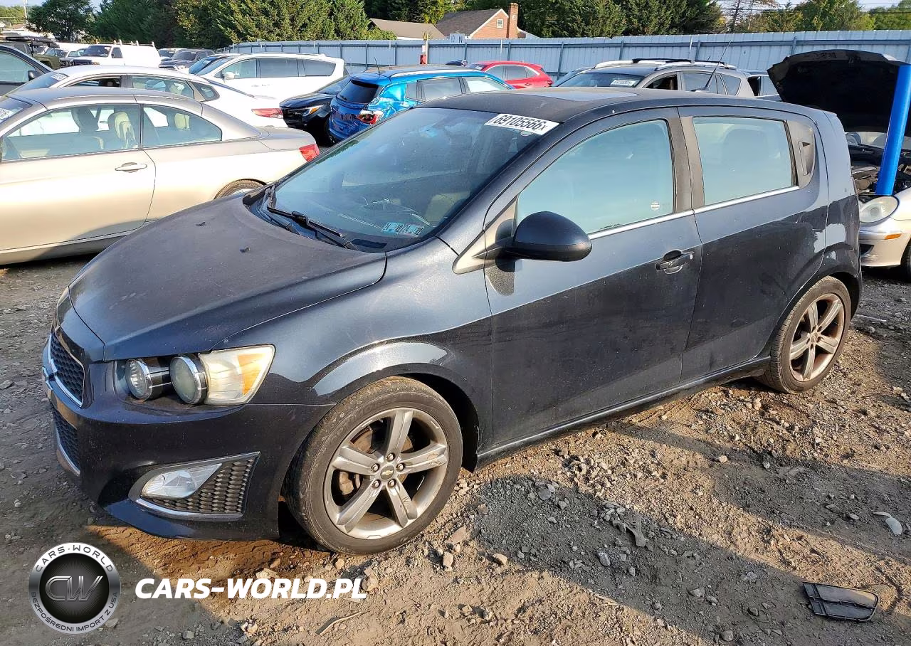 2014 Chevrolet Sonic Rs VIN:1G1JG6SB7E4242116 - 1