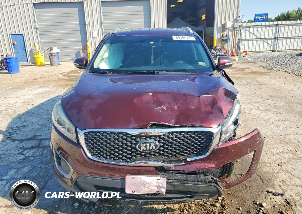 2017 Kia Sorento Lx V6 VIN:5XYPGDA58HG325450 - 5