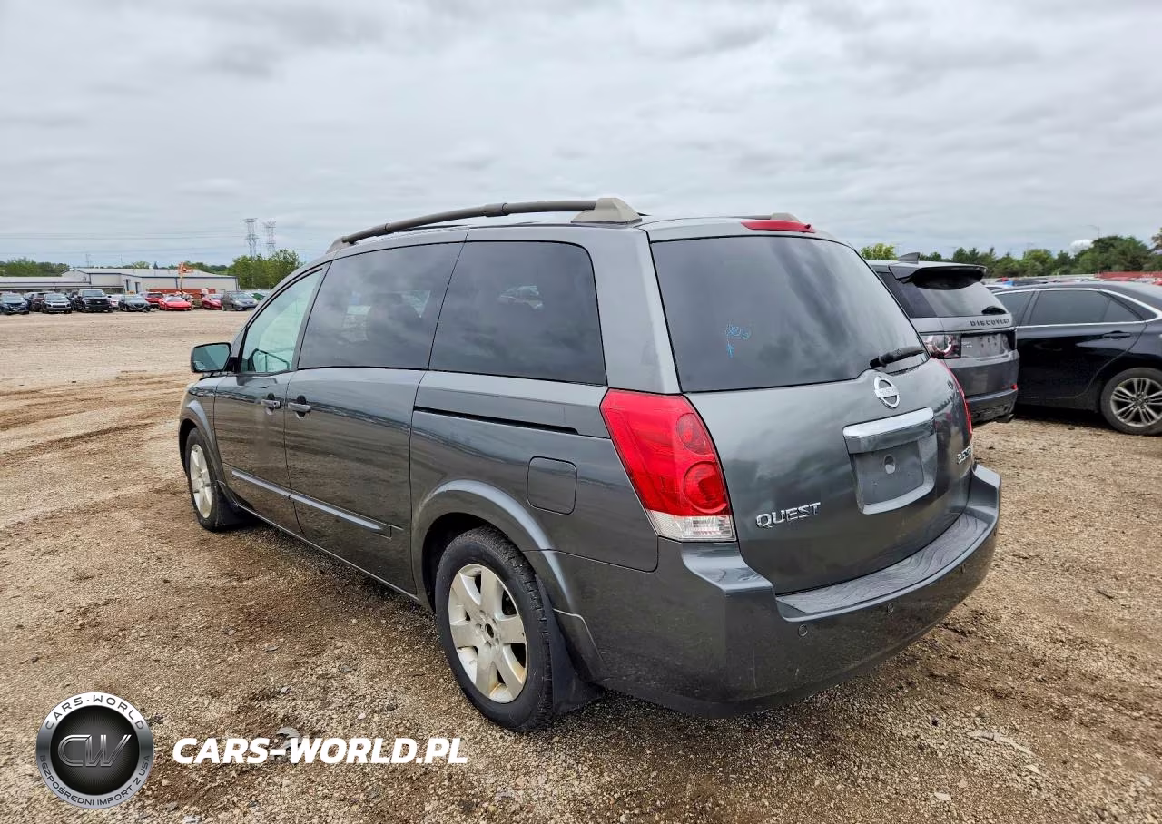 2004 Nissan Quest 3.5 S VIN:5N1BV28U84N368072 - 2