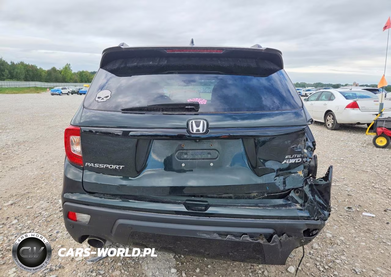 2020 Honda Passport Elite VIN:5FNYF8H0XLB011579 - 6