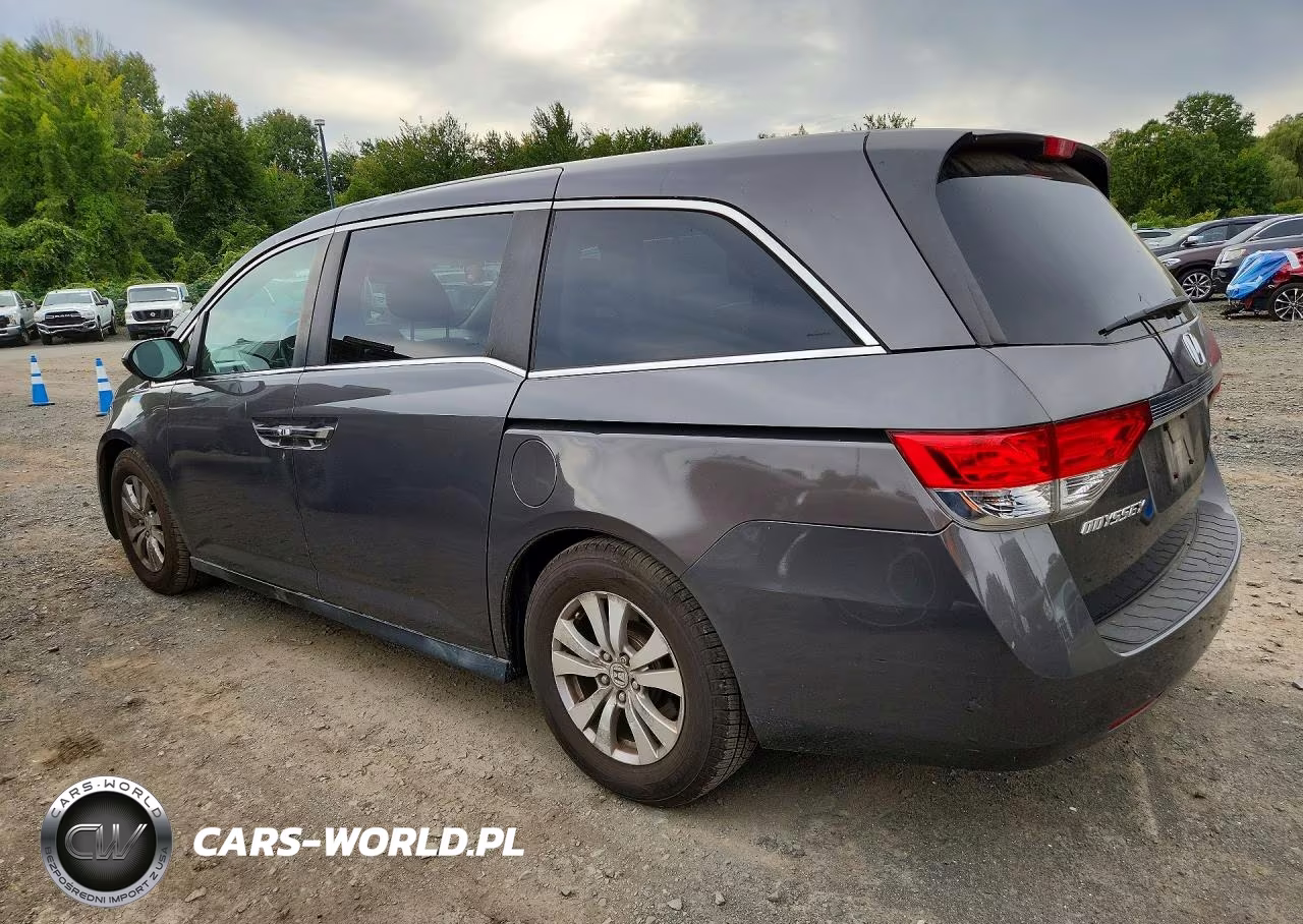 2014 Honda Odyssey Exl VIN:5FNRL5H63EB022846 - 2