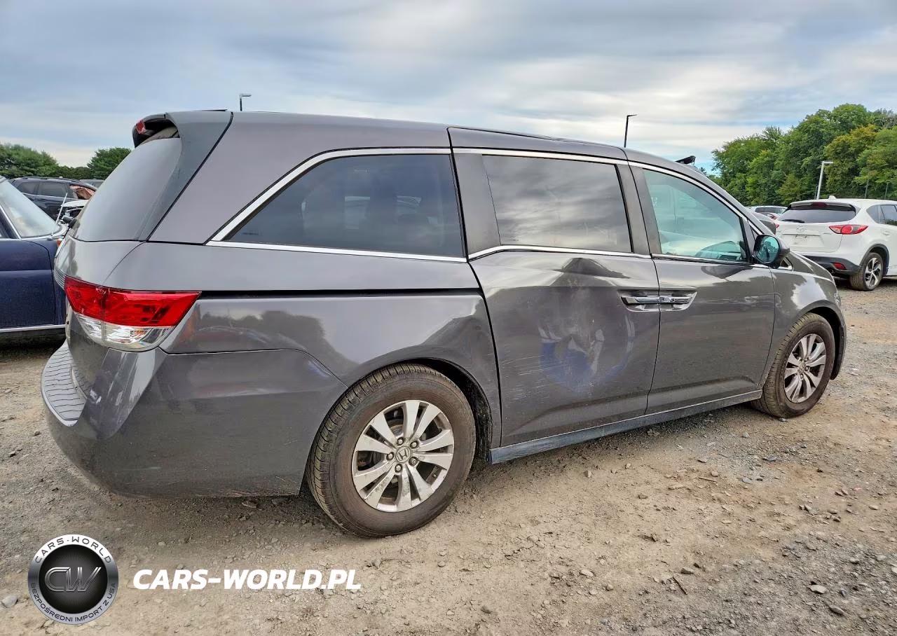 2014 Honda Odyssey Exl VIN:5FNRL5H63EB022846 - 3