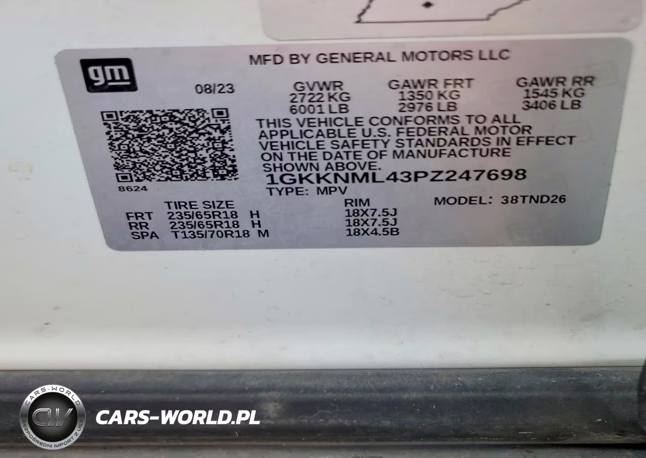 2023 GMC Acadia Slt VIN:1GKKNML43PZ247698 - 13