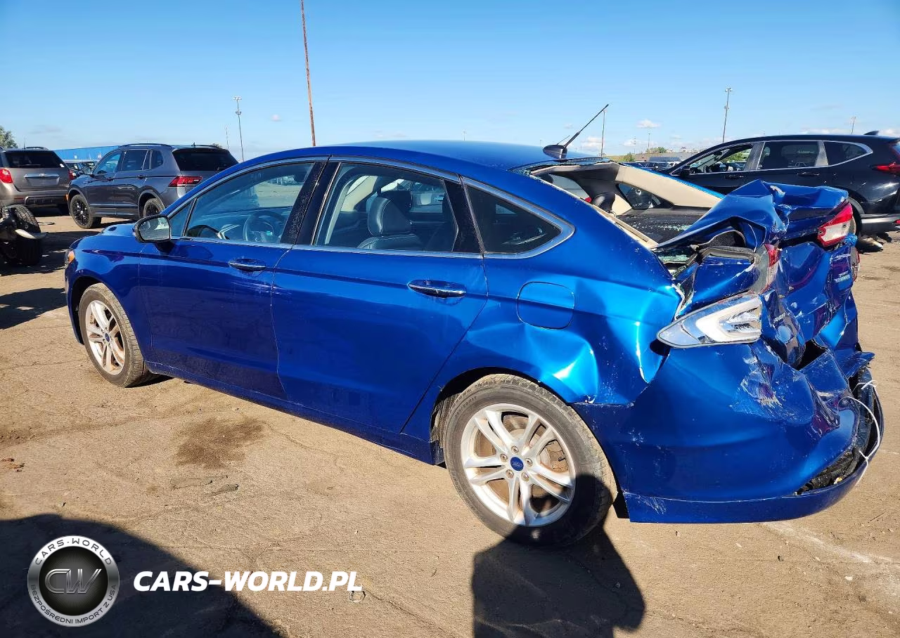 2018 Ford Fusion Se VIN:3FA6P0HD0JR149416 - 2