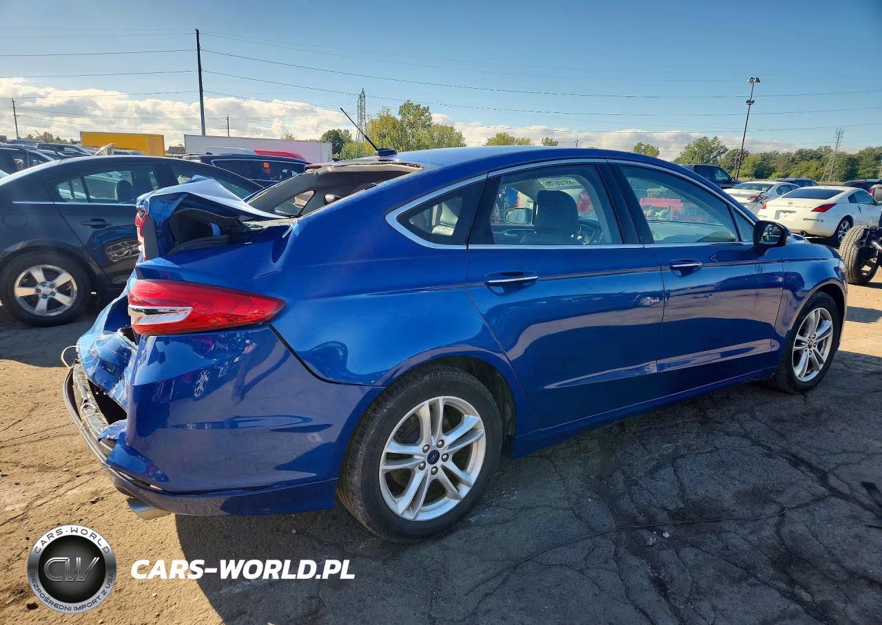 2018 Ford Fusion Se VIN:3FA6P0HD0JR149416 - 3