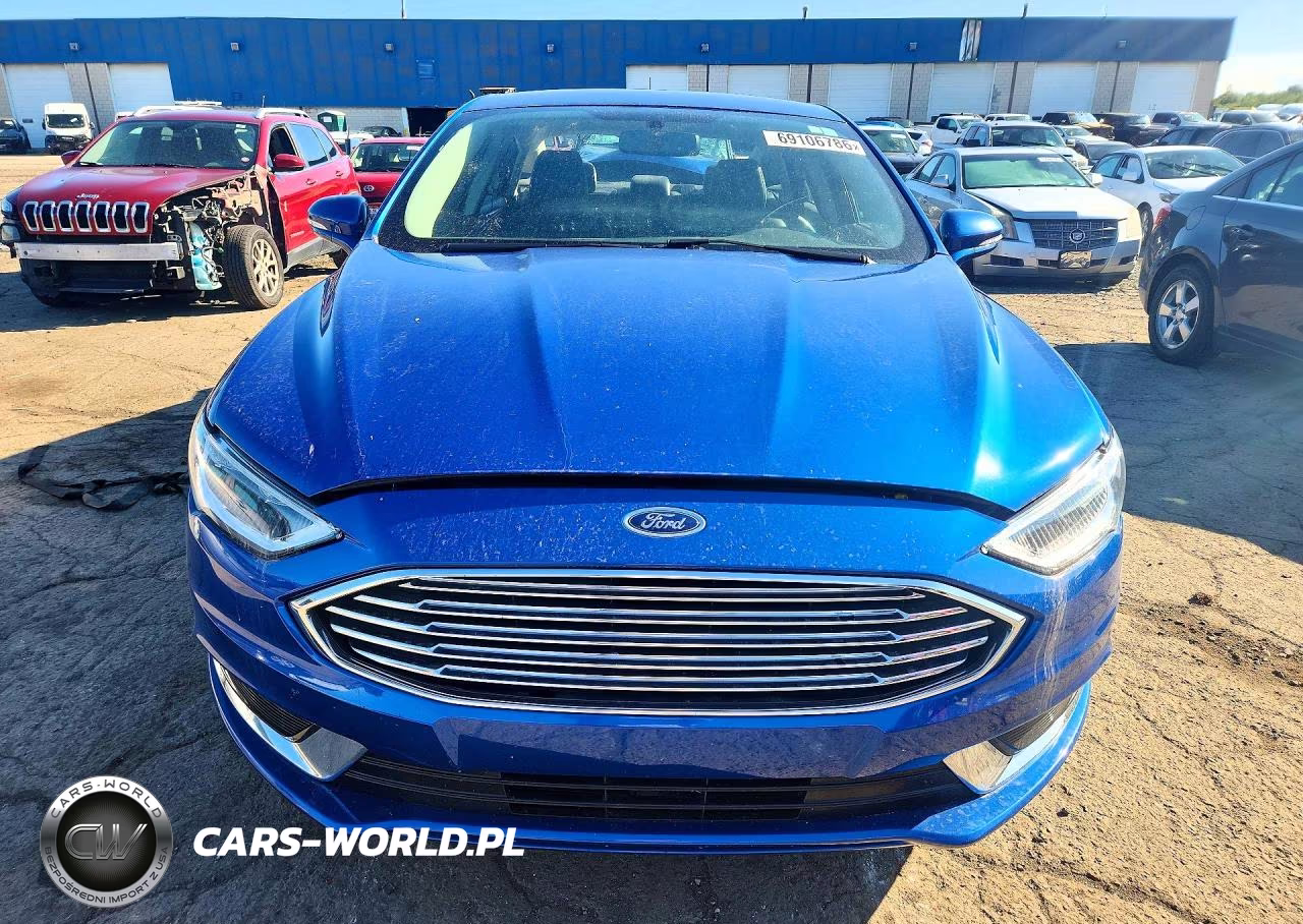 2018 Ford Fusion Se VIN:3FA6P0HD0JR149416 - 5