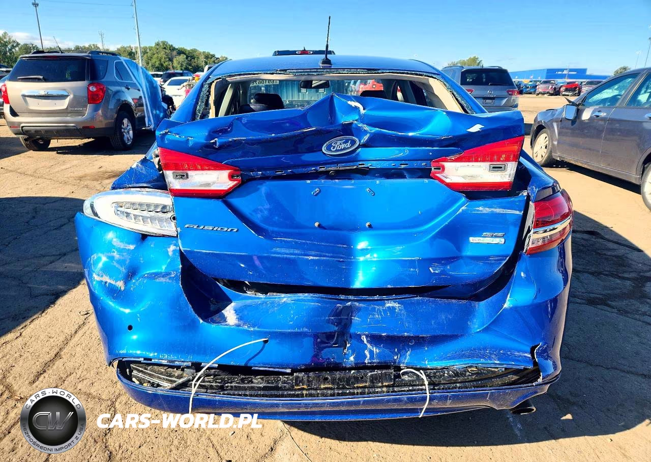 2018 Ford Fusion Se VIN:3FA6P0HD0JR149416 - 6
