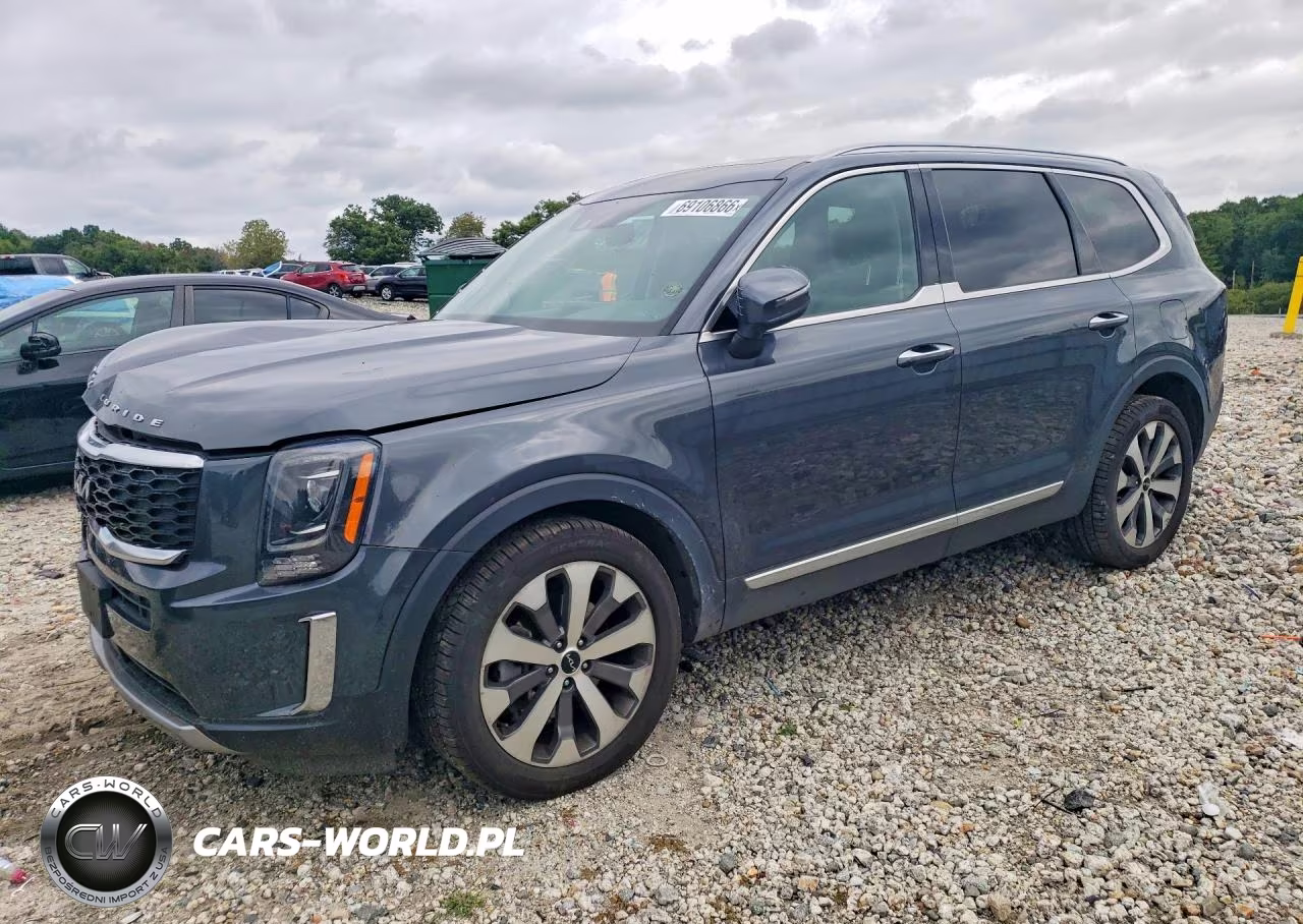 2022 Kia Telluride S VIN:5XYP6DHC4NG256243 - 1