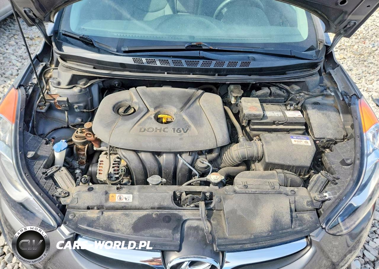 2013 Hyundai Elantra Gls VIN:5NPDH4AE8DH189145 - 11