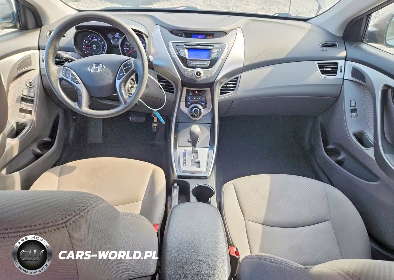 2013 Hyundai Elantra Gls VIN:5NPDH4AE8DH189145 - 8