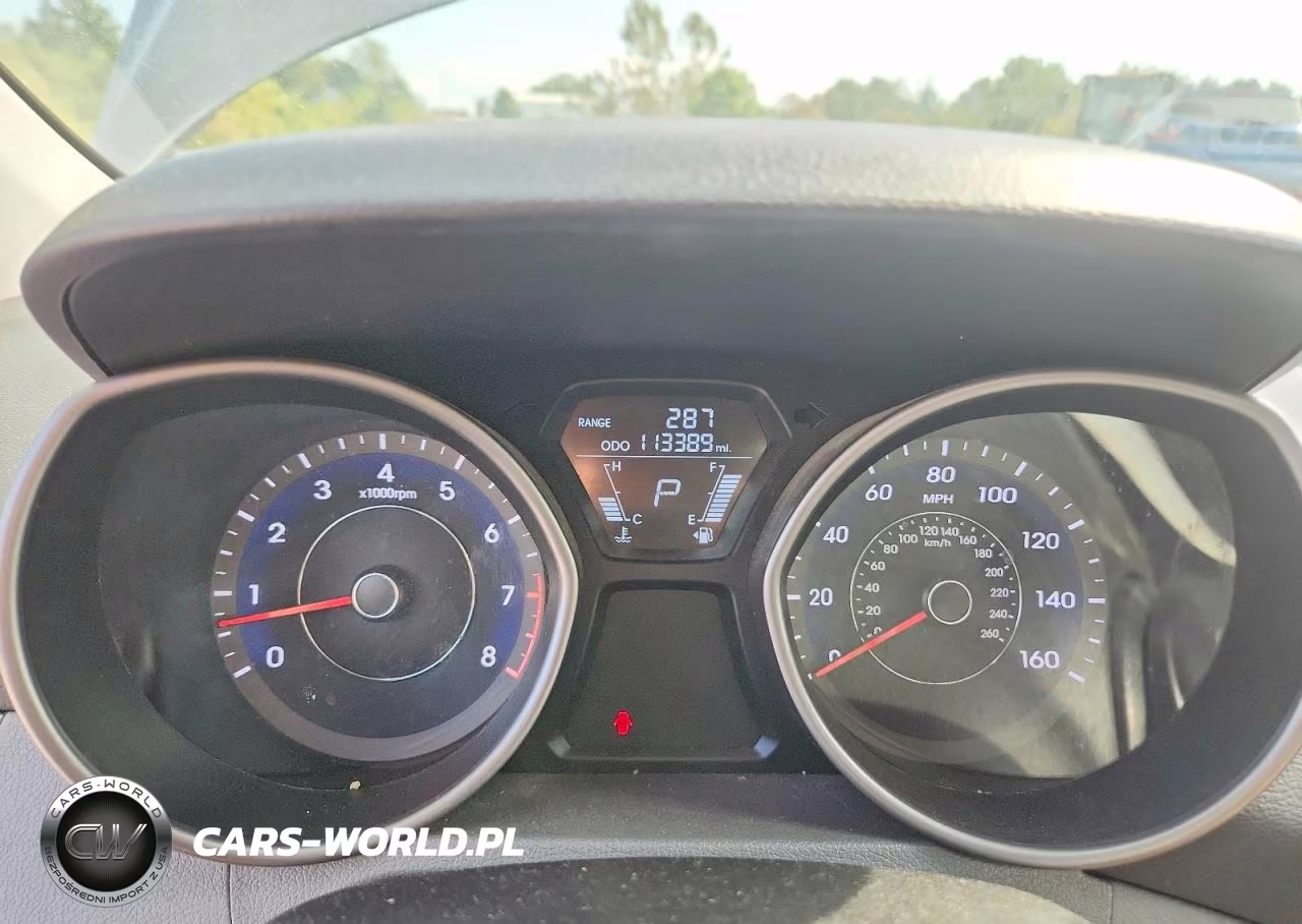 2013 Hyundai Elantra Gls VIN:5NPDH4AE8DH189145 - 9