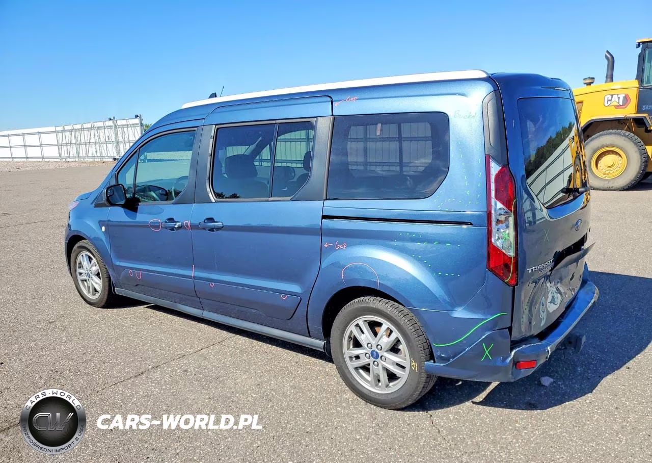 2019 Ford Transit Connect Xlt VIN:NM0GE9F29K1412599 - 2
