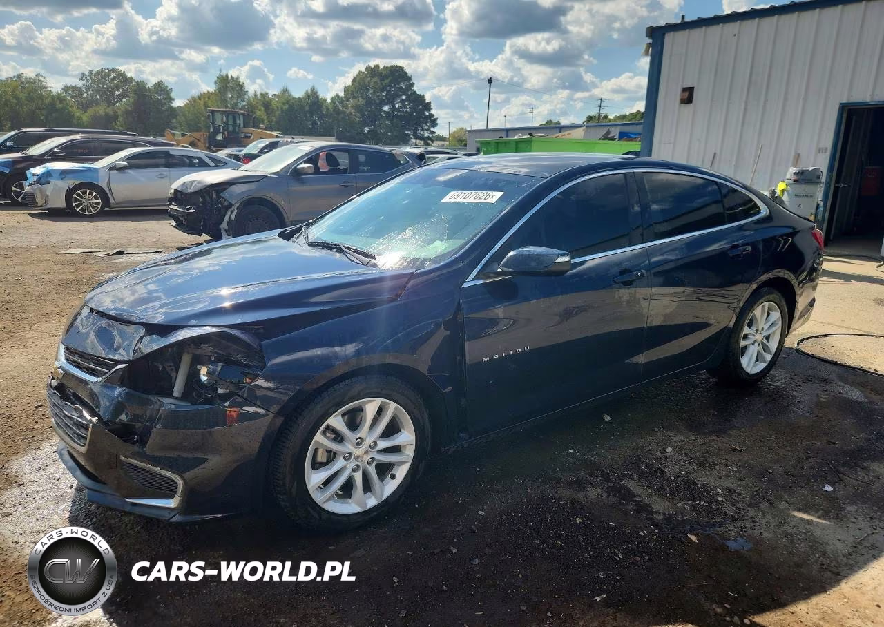 2017 Chevrolet Malibu Lt VIN:1G1ZE5ST5HF290511 - 1