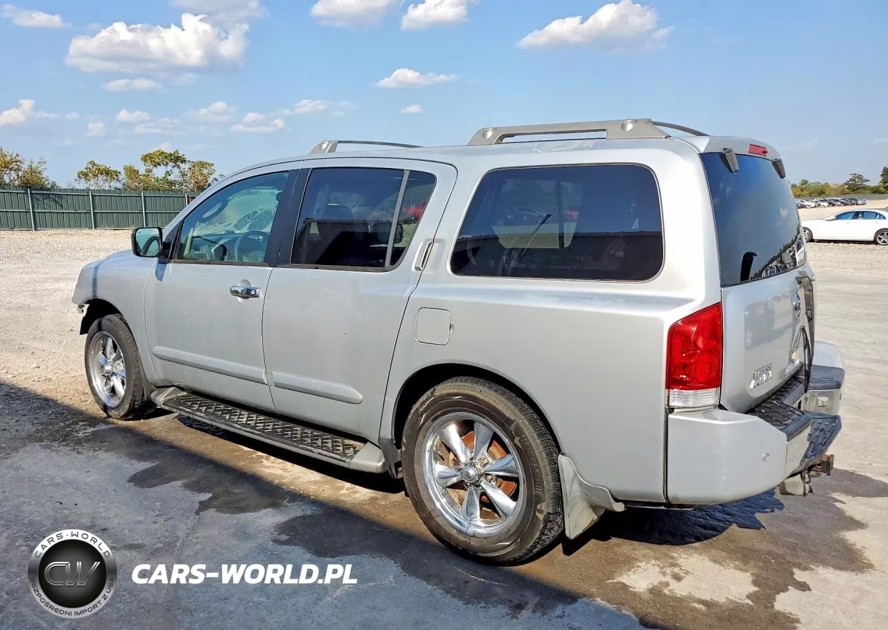 2004 Nissan Armada Se VIN:5N1AA08A04N702368 - 2
