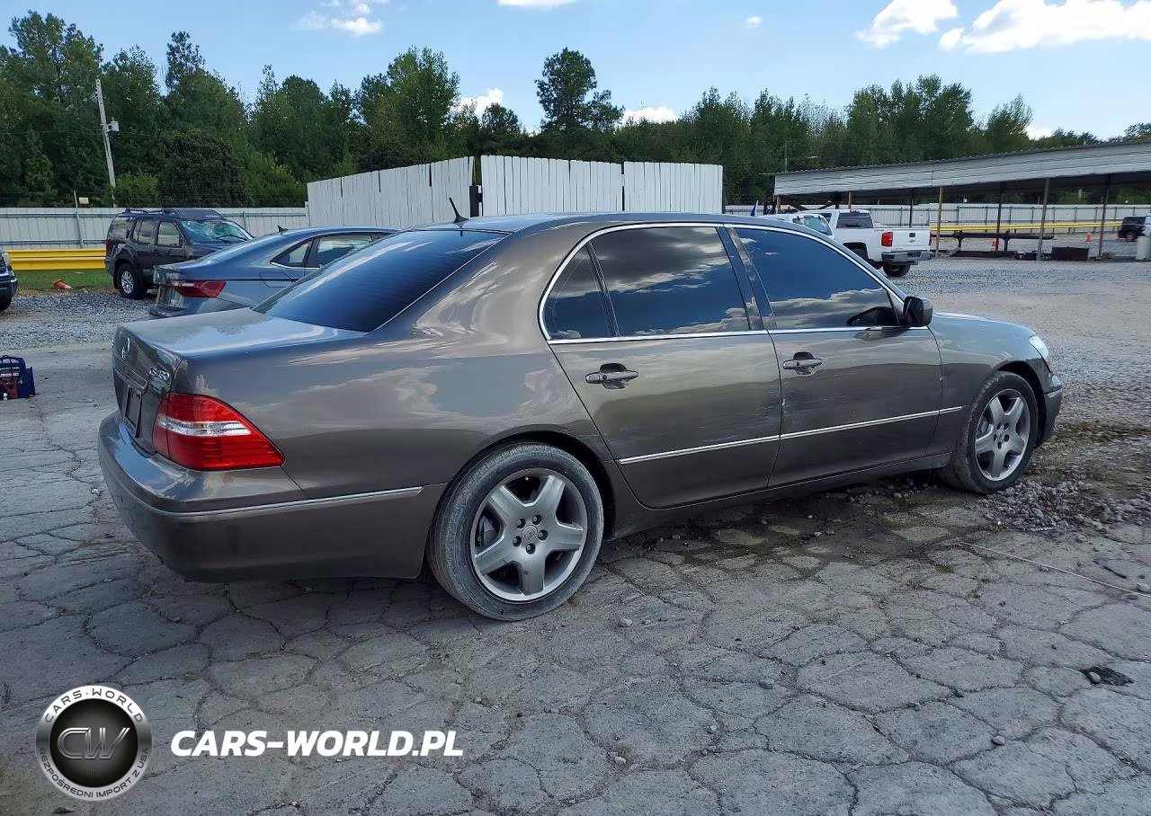 2005 Lexus Ls 430 VIN:JTHBN36F455008067 - 3