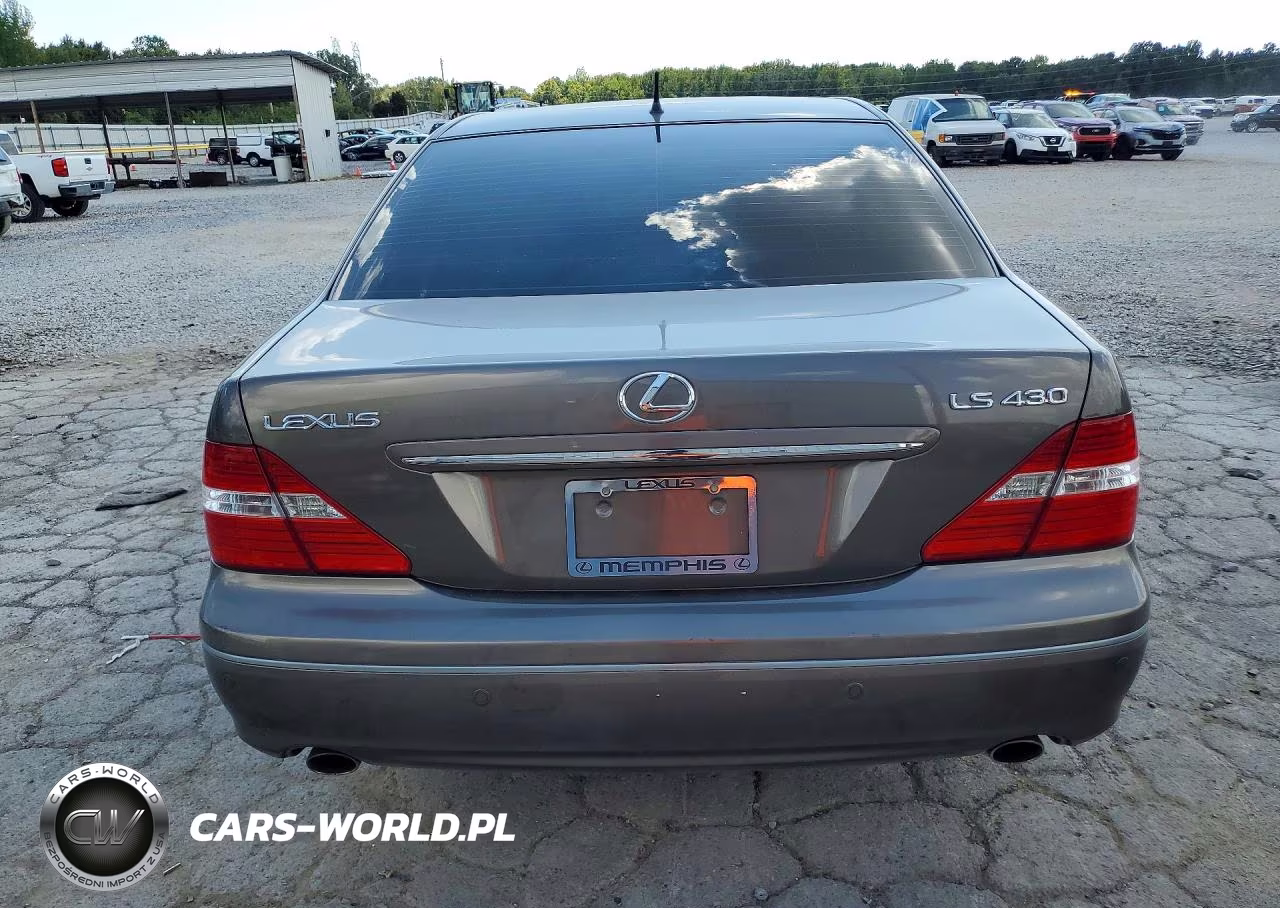 2005 Lexus Ls 430 VIN:JTHBN36F455008067 - 6