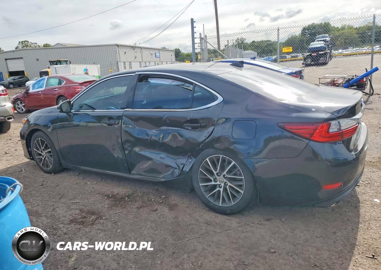 2017 Lexus Es 350 VIN:58ABK1GG1HU037076 - 2