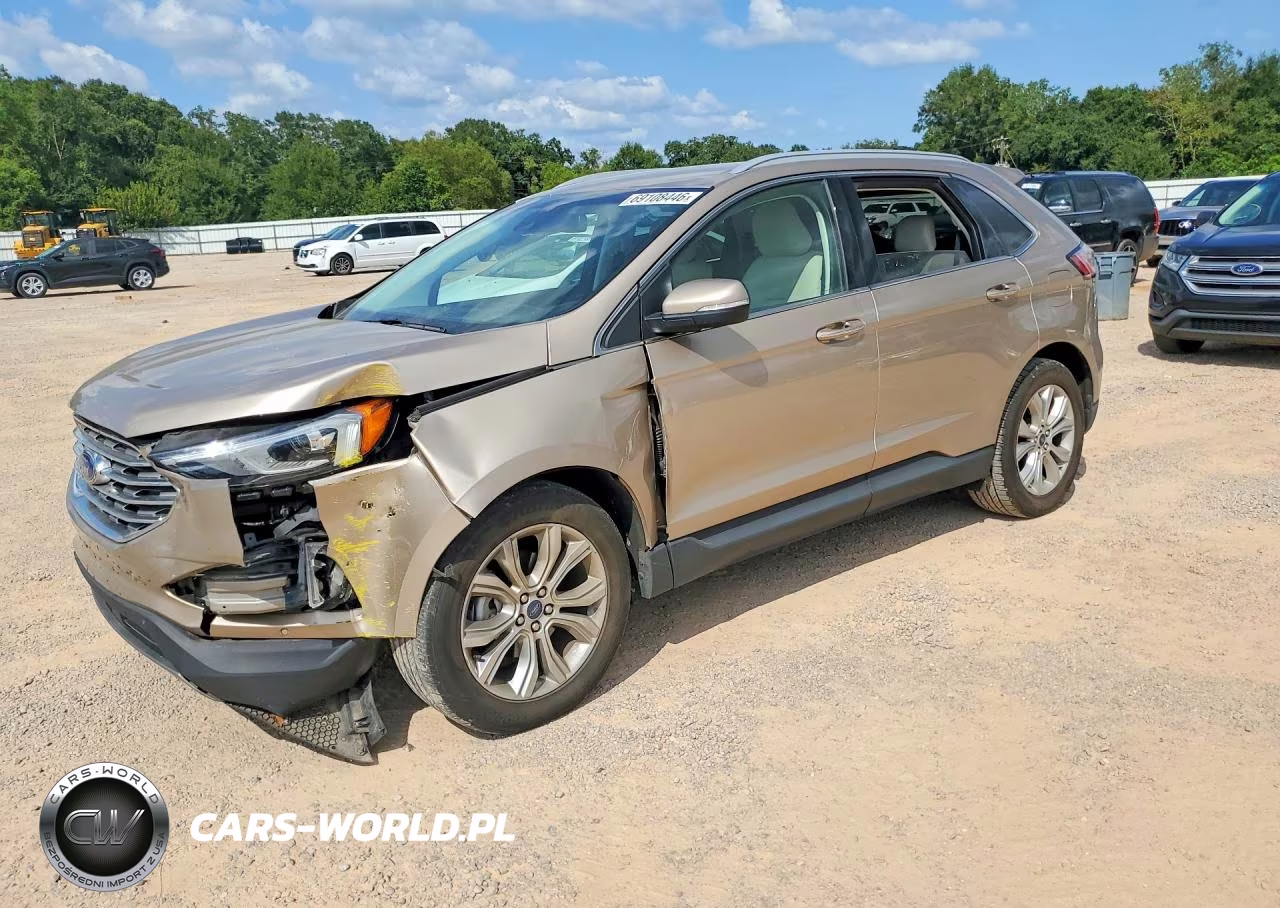 2020 Ford Edge Titanium VIN:2FMPK3K98LBB43377 - 1