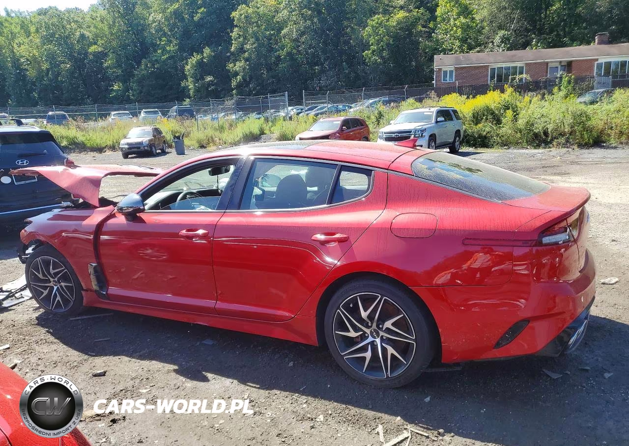 2022 Kia Stinger Gt Line VIN:KNAE35LD2N6116696 - 2