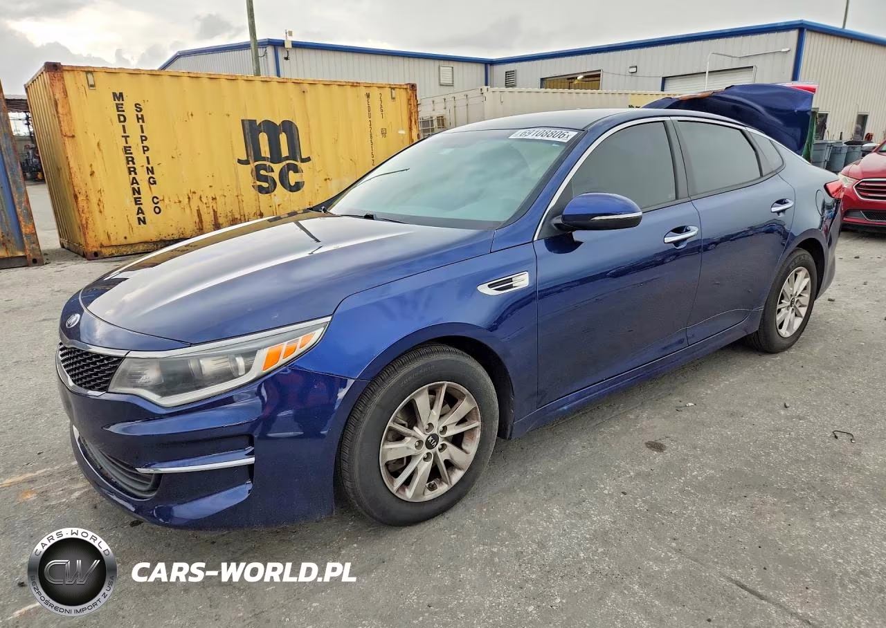 2018 Kia Optima Lx VIN:5XXGT4L39JG229814 - 1