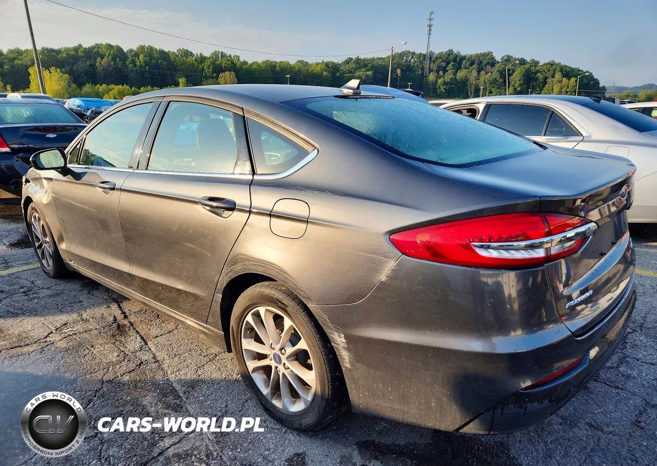 2020 Ford Fusion Se VIN:3FA6P0HDXLR135154 - 2