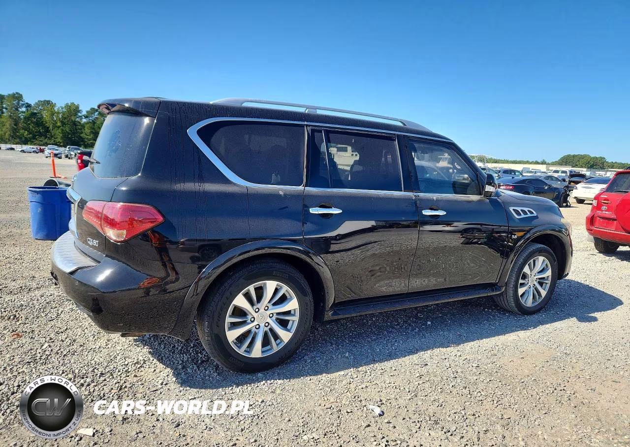 2016 Infiniti Qx80 Base VIN:JN8AZ2NF8G9612220 - 3