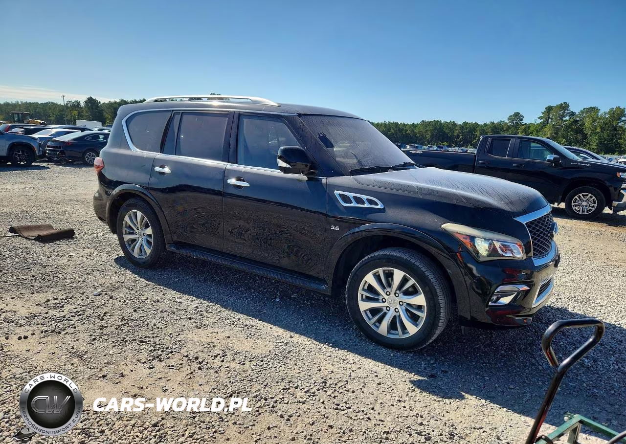 2016 Infiniti Qx80 Base VIN:JN8AZ2NF8G9612220 - 4