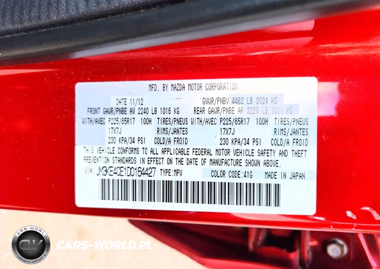 2013 Mazda Cx-5 Touring VIN:JM3KE4CE1D0164427 - 14
