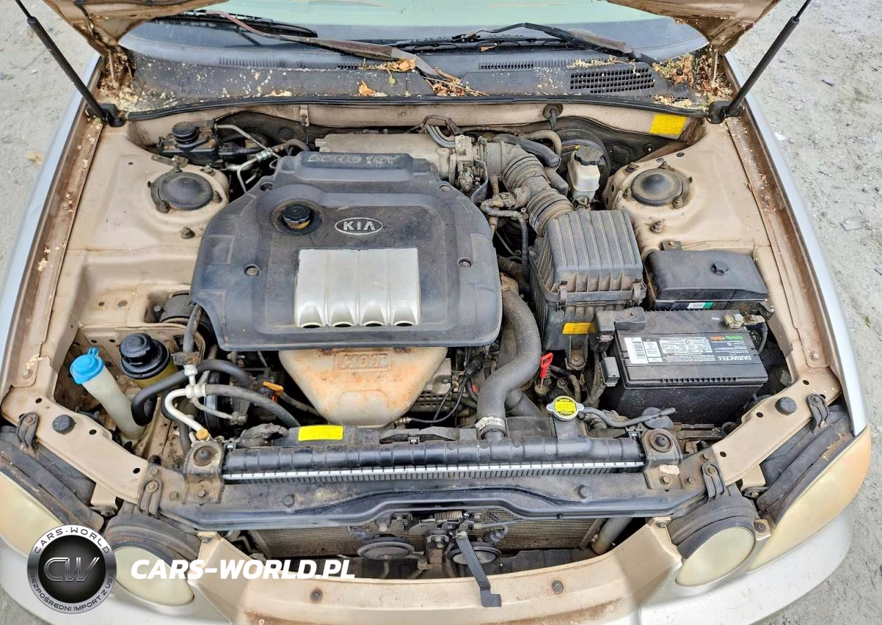 2004 Kia Optima Lx VIN:KNAGD126445366608 - 11