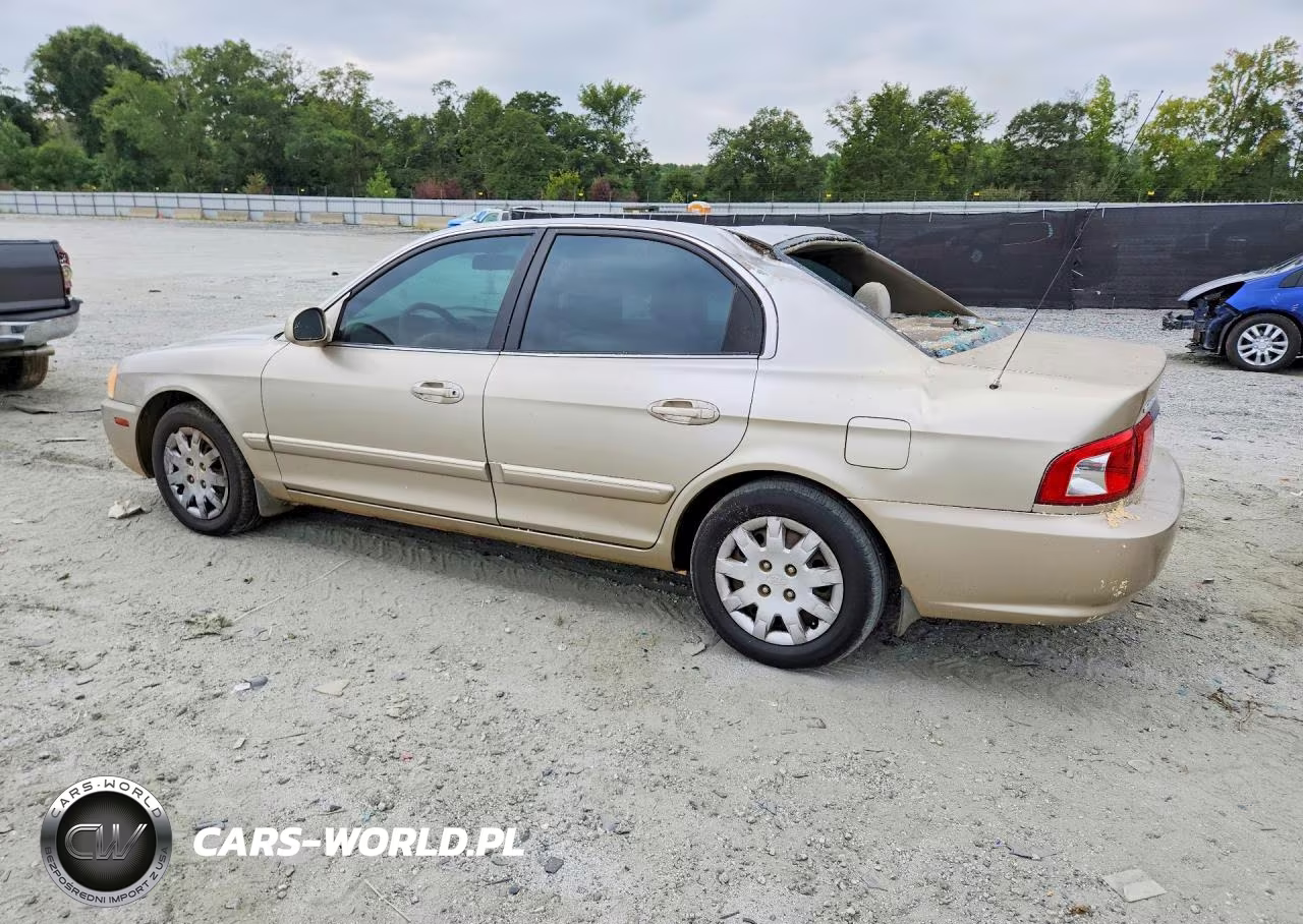 2004 Kia Optima Lx VIN:KNAGD126445366608 - 2