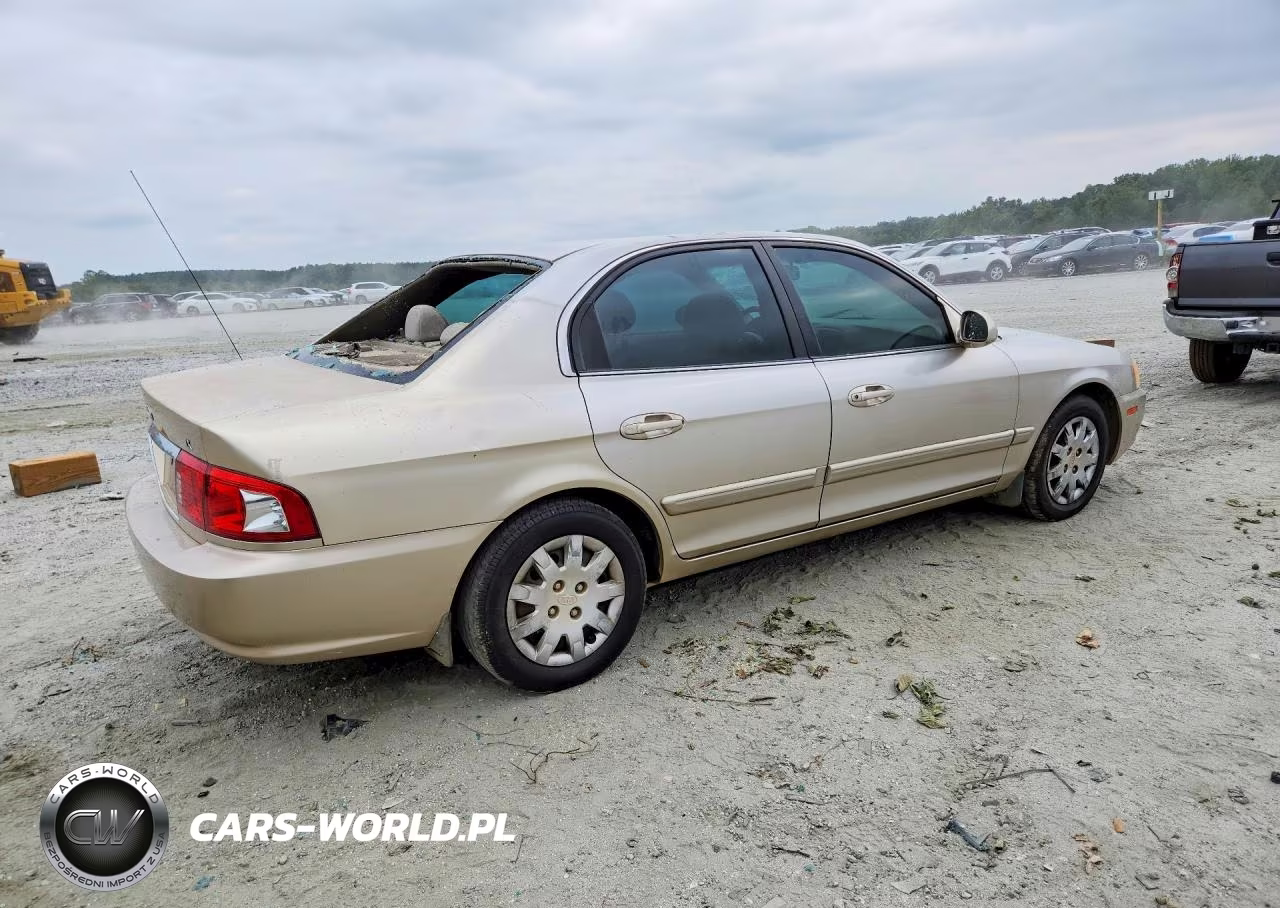 2004 Kia Optima Lx VIN:KNAGD126445366608 - 3