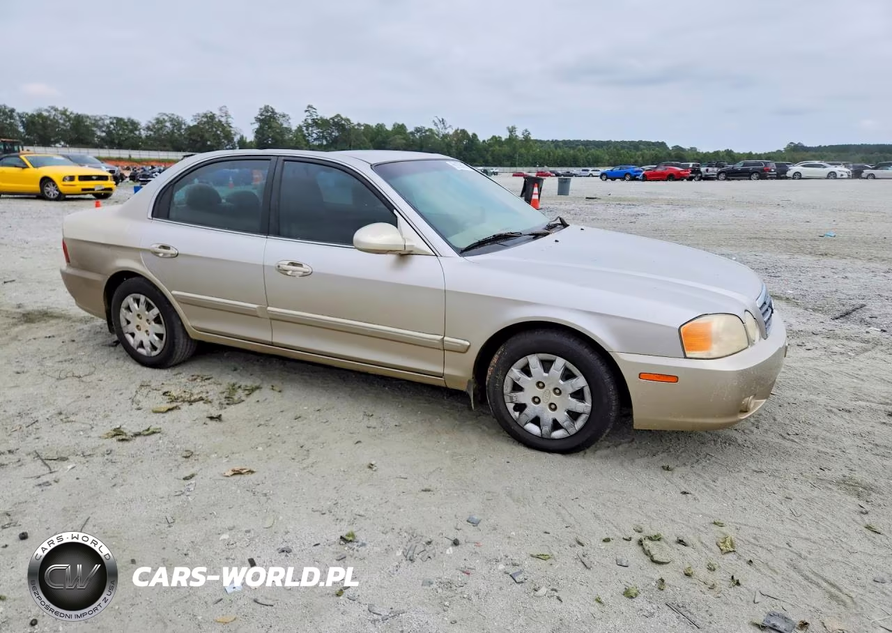 2004 Kia Optima Lx VIN:KNAGD126445366608 - 4