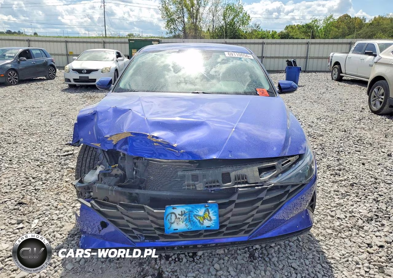 2021 Hyundai Elantra Sel VIN:KMHLM4AG3MU121619 - 5