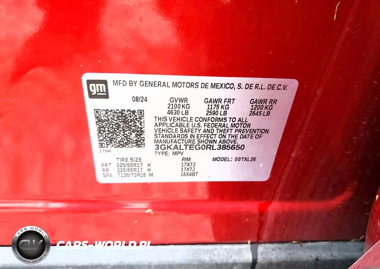 2024 GMC Terrain Sle VIN:3GKALTEG0RL385650 - 13