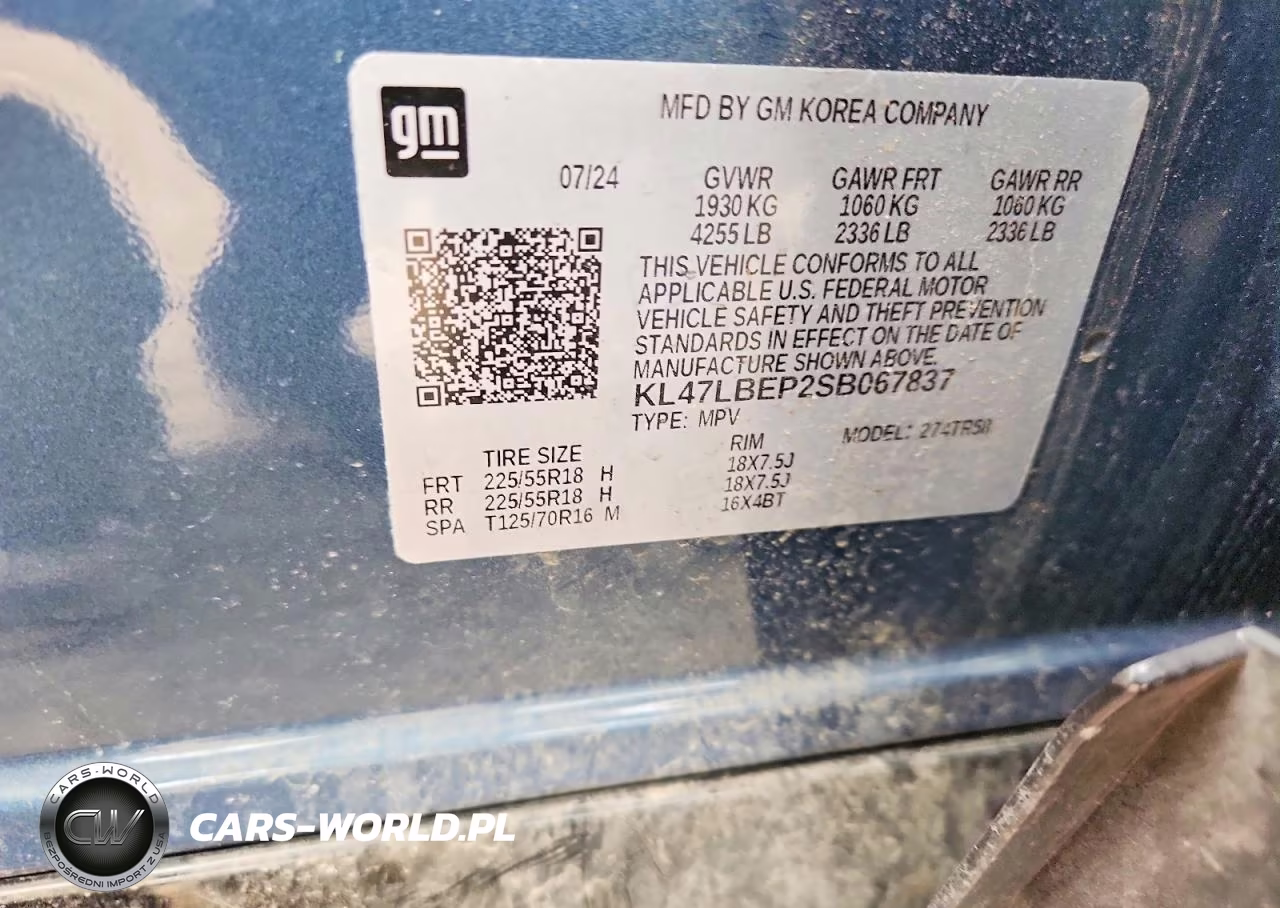 2025 Buick Envista Sport Touring VIN:KL47LBEP2SB067837 - 12