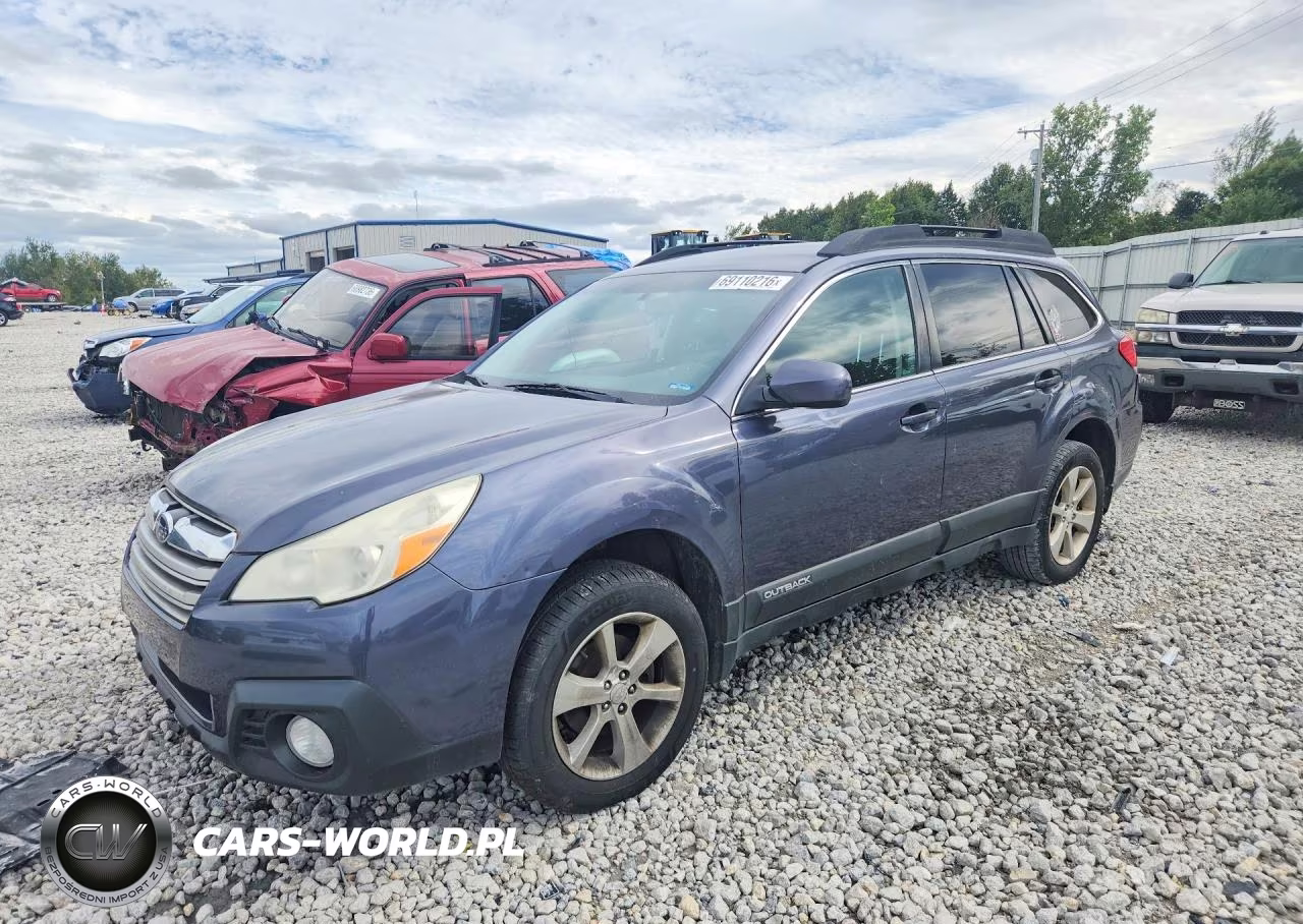 2014 Subaru Outback 2.5I Premium VIN:4S4BRBCC6E3310591 - 1