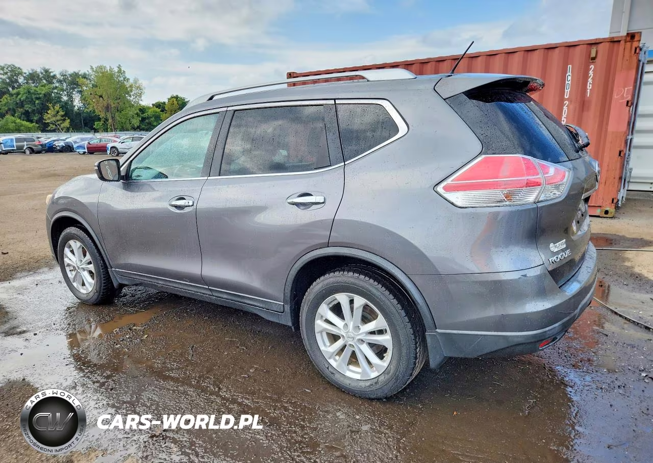 2015 Nissan Rogue Sv VIN:KNMAT2MV1FP542575 - 2