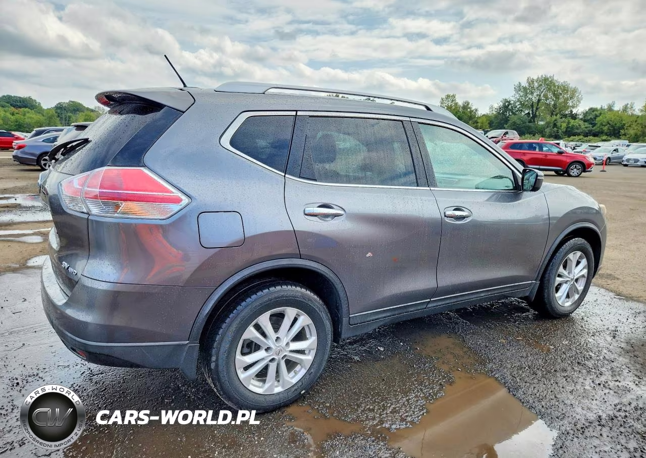 2015 Nissan Rogue Sv VIN:KNMAT2MV1FP542575 - 3