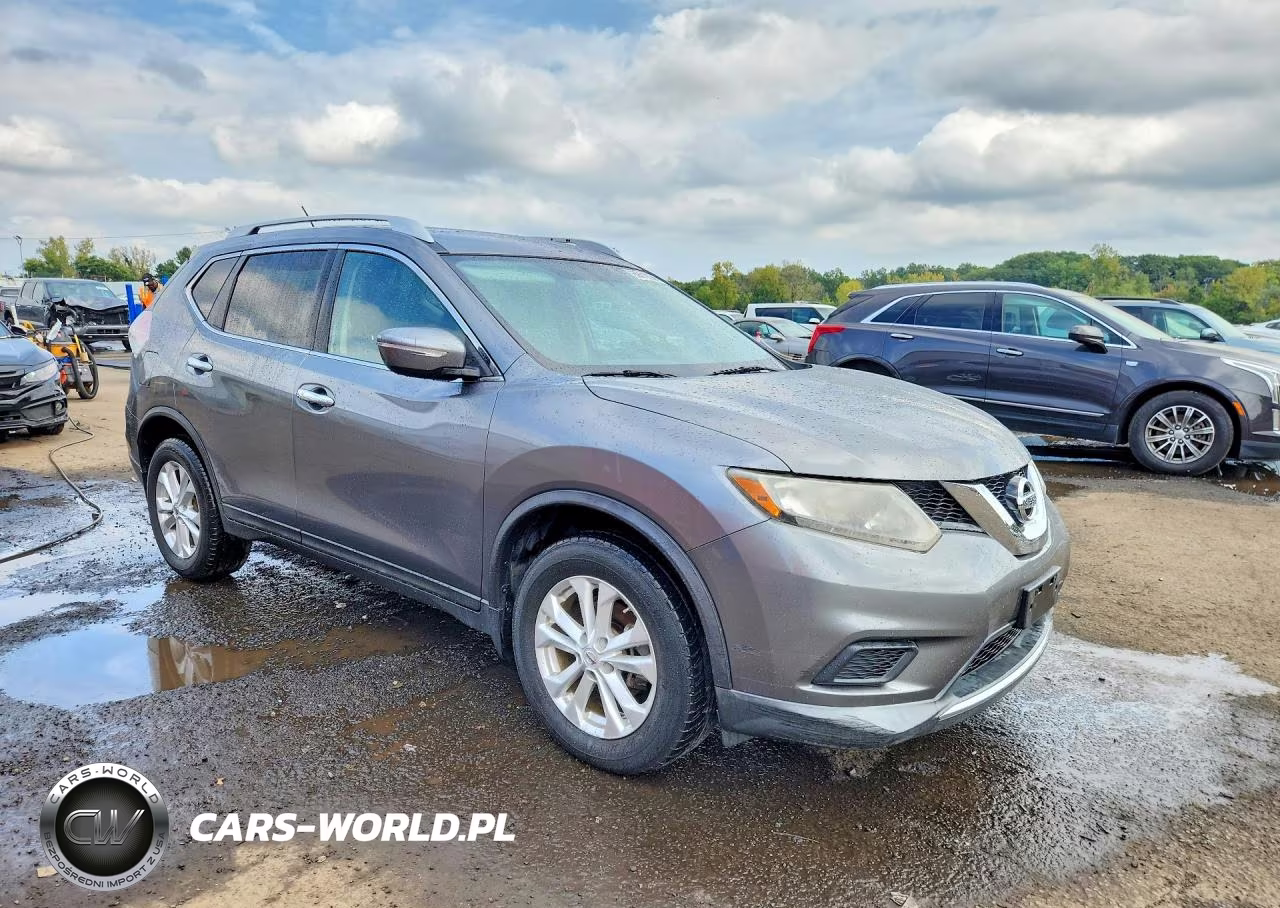 2015 Nissan Rogue Sv VIN:KNMAT2MV1FP542575 - 4