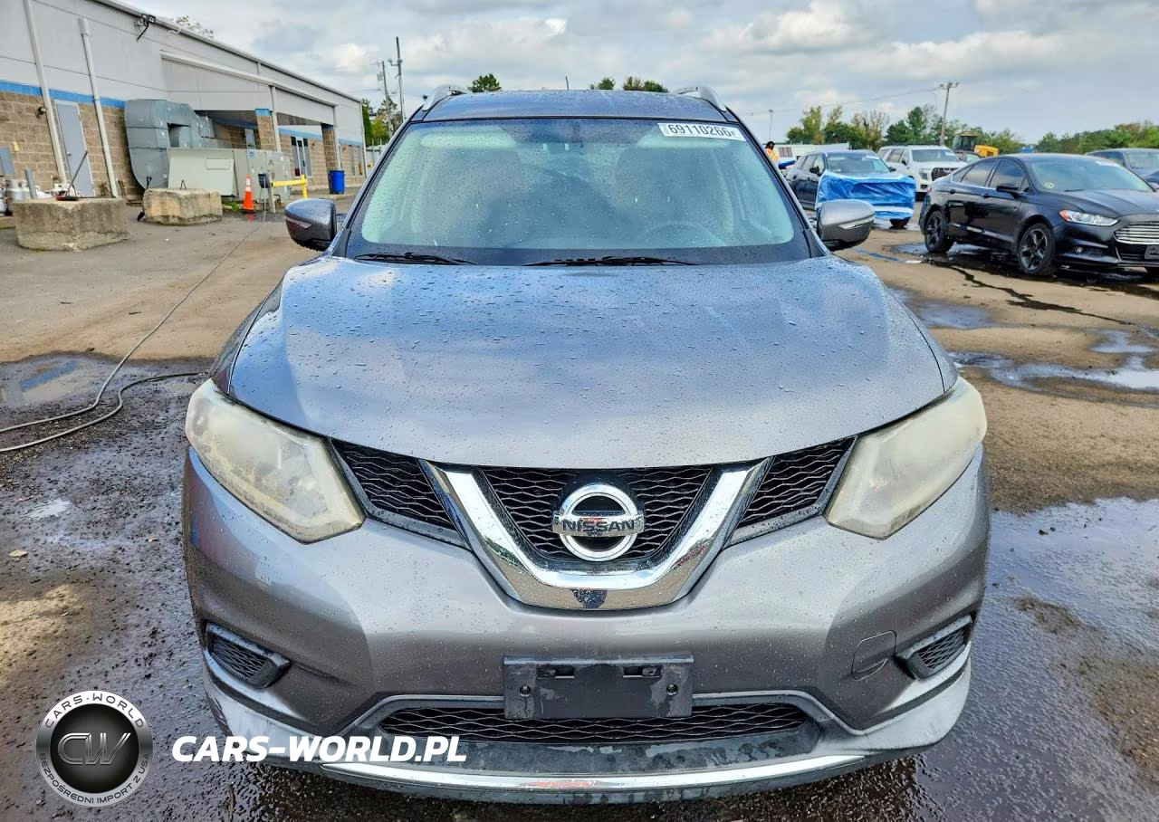2015 Nissan Rogue Sv VIN:KNMAT2MV1FP542575 - 5
