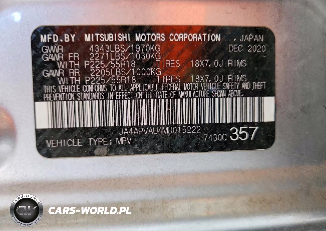 2021 Mitsubishi Outlander Sport Se VIN:JA4APVAU4MU015222 - 13