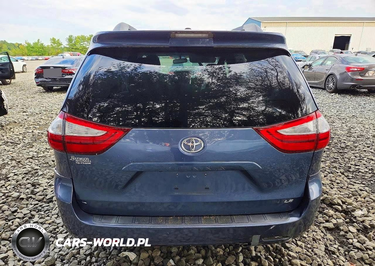 2016 Toyota Sienna Le VIN:5TDKK3DC3GS762562 - 6