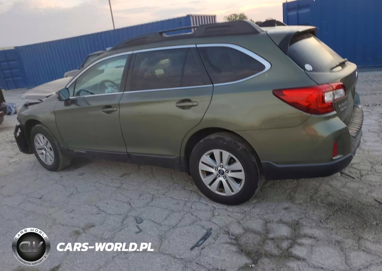 2016 Subaru Outback 2.5I Premium VIN:4S4BSBFC0G3288185 - 2